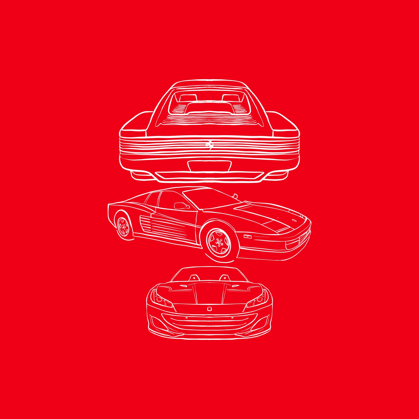 Ferrari-Inspired Collection | Racing Vibes Tees, Hoodies, Crewnecks & Hats | Made in USA