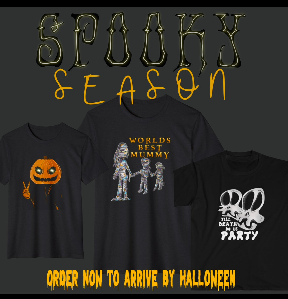 2025 SPOOKY HALLOWEEN CLOTHING